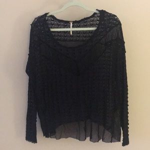 Free People Lace Top